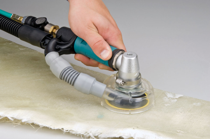 3" (76 mm) Dia. Right Angle Disc Sander, Self-Generated Vacuum