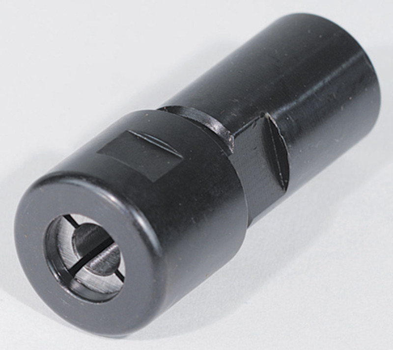 Pince de serrage, filetage femelle 3/8"-24, capacité 1/4"