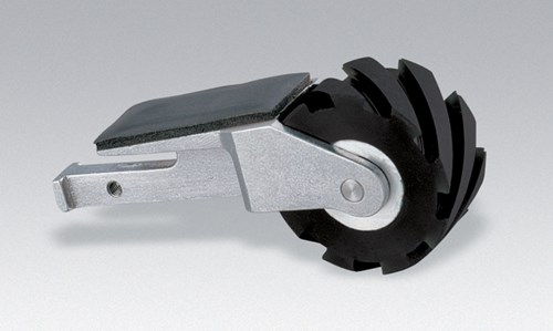 Contact Arm Ass'y, 2" (25 mm) Dia. x 1" (51 mm) W, Serrated Wheel