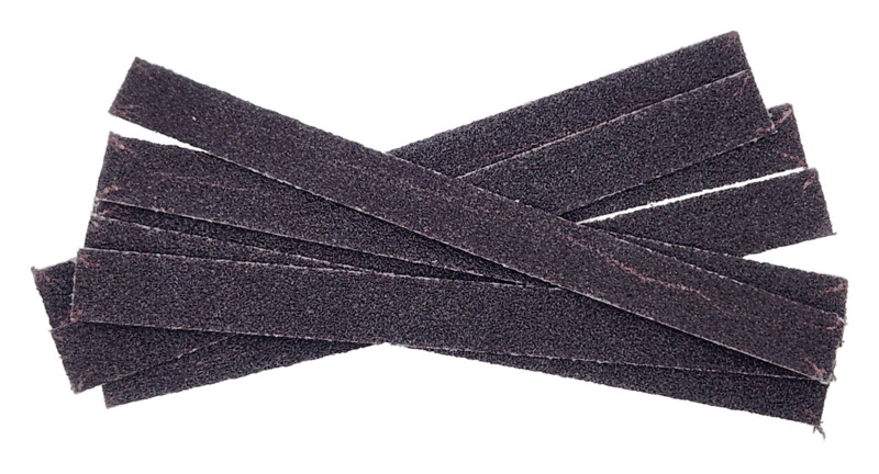 1/2" (13 mm) x 6" (152 mm) 80 Grit A/O PSA DynaCut Strip