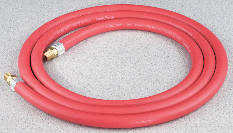 Ensemble de tuyaux, diamètre intérieur de 3/8", longueur de 8 pieds, raccords mâles de 1/4" (2)