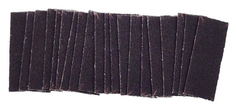 3/4" (19 mm) W x 2" (51 mm) L 120 Grit A/O DynaCut Strip