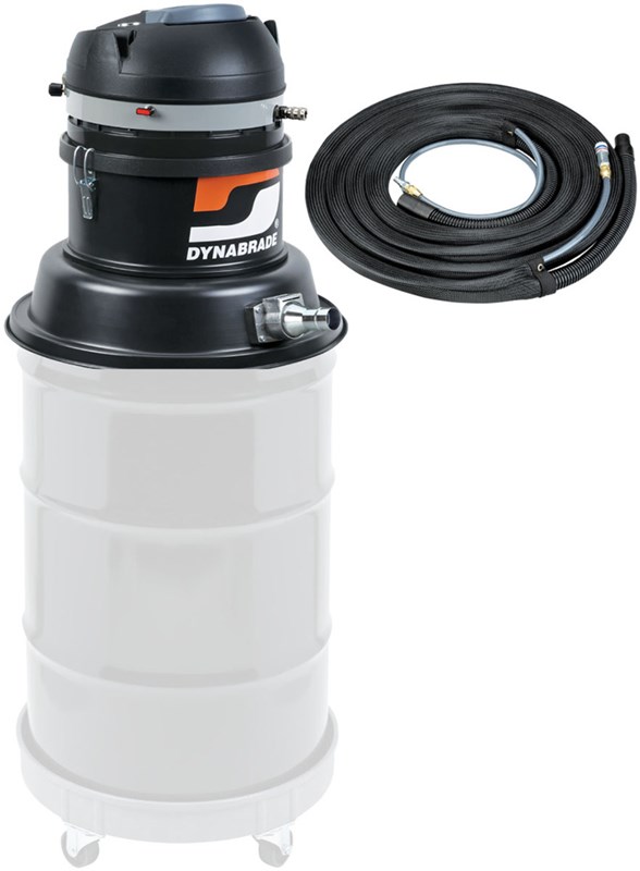 RaptorVac Pneumatic DrumVac Kit, Single Operator, For Use With Tools