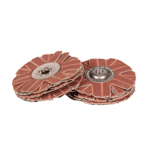 2" (51 mm) Dia. 400 Grit A/O Eyelet Sanding Star