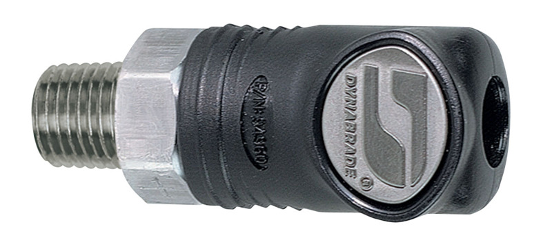 1/4" Composite-Style Coupler, 1/4" Male