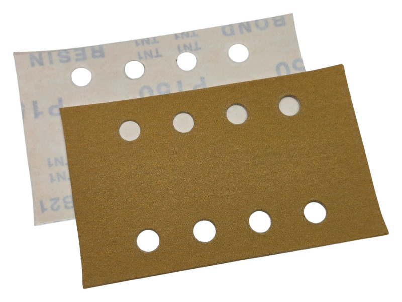 Feuille DynaCut PSA à aspiration, grain 150, A/O, 81 mm de largeur x 133 mm de longueur