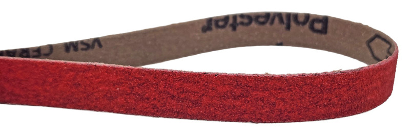 1/2" (13 mm) W x 24" (610 mm) L 120 Grit Ceramic DynaCut Belt