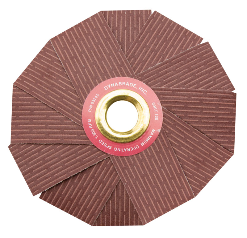 8" (203 mm) Dia. 180 Grit A/O Arbor-Mount Sanding Star