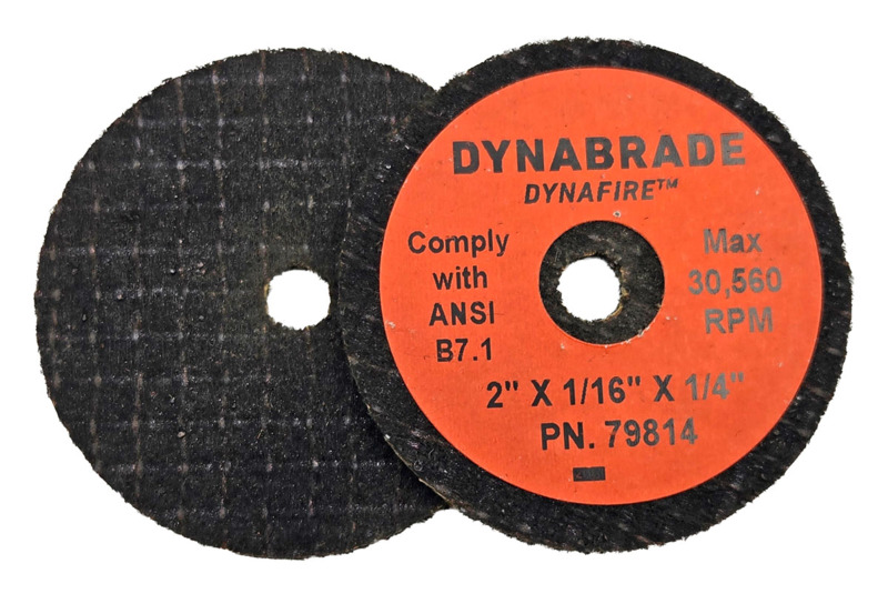 2" x 1/16" x 1/4" Dynafire T1 Cut-Off Wheel