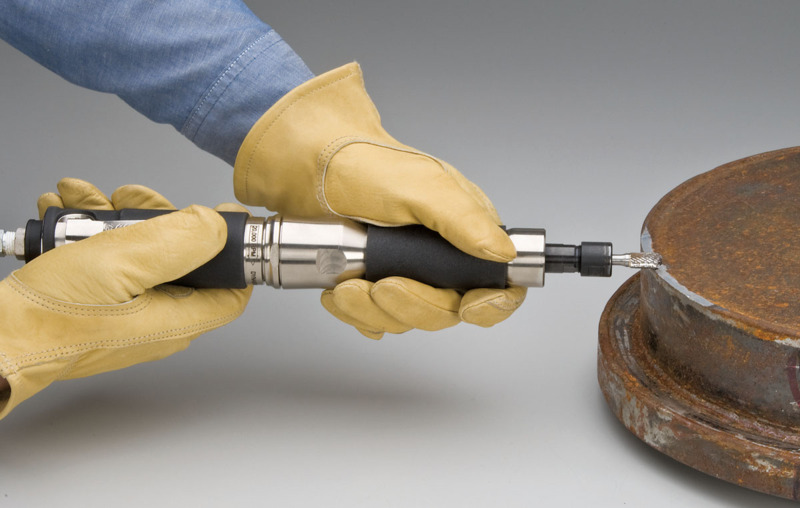 .7 hp Straight-Line Extension Die Grinder, Steel Housing