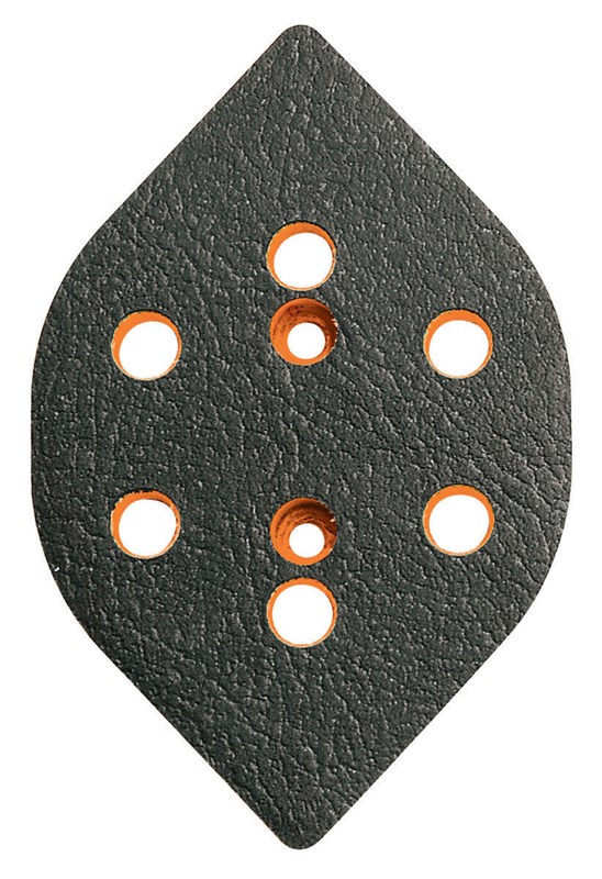 Plaquette de frein Dynafine en forme de goutte d'eau pour système à dépression, face en vinyle