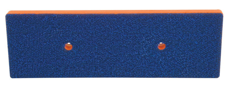 2-3/4" (70 mm) W x 8" (203 mm) L Non-Vacuum Dynaline Disc Pad, Hook-Face, Long Nap